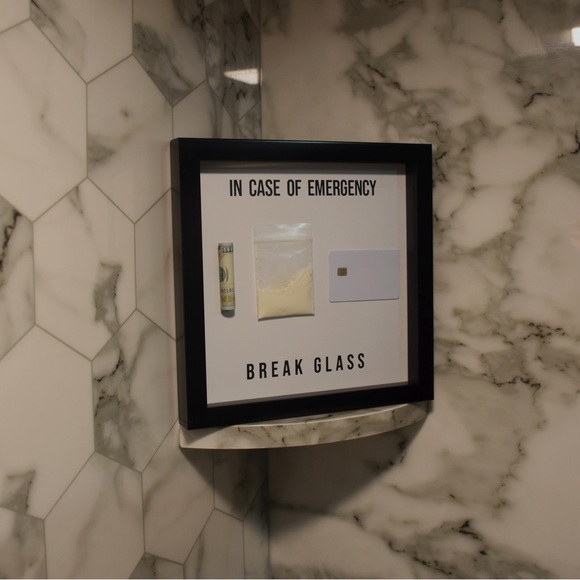 In Case Of Emergency Break Glass Coke Motivational Funny Gift Gag - Picture 6 of 7